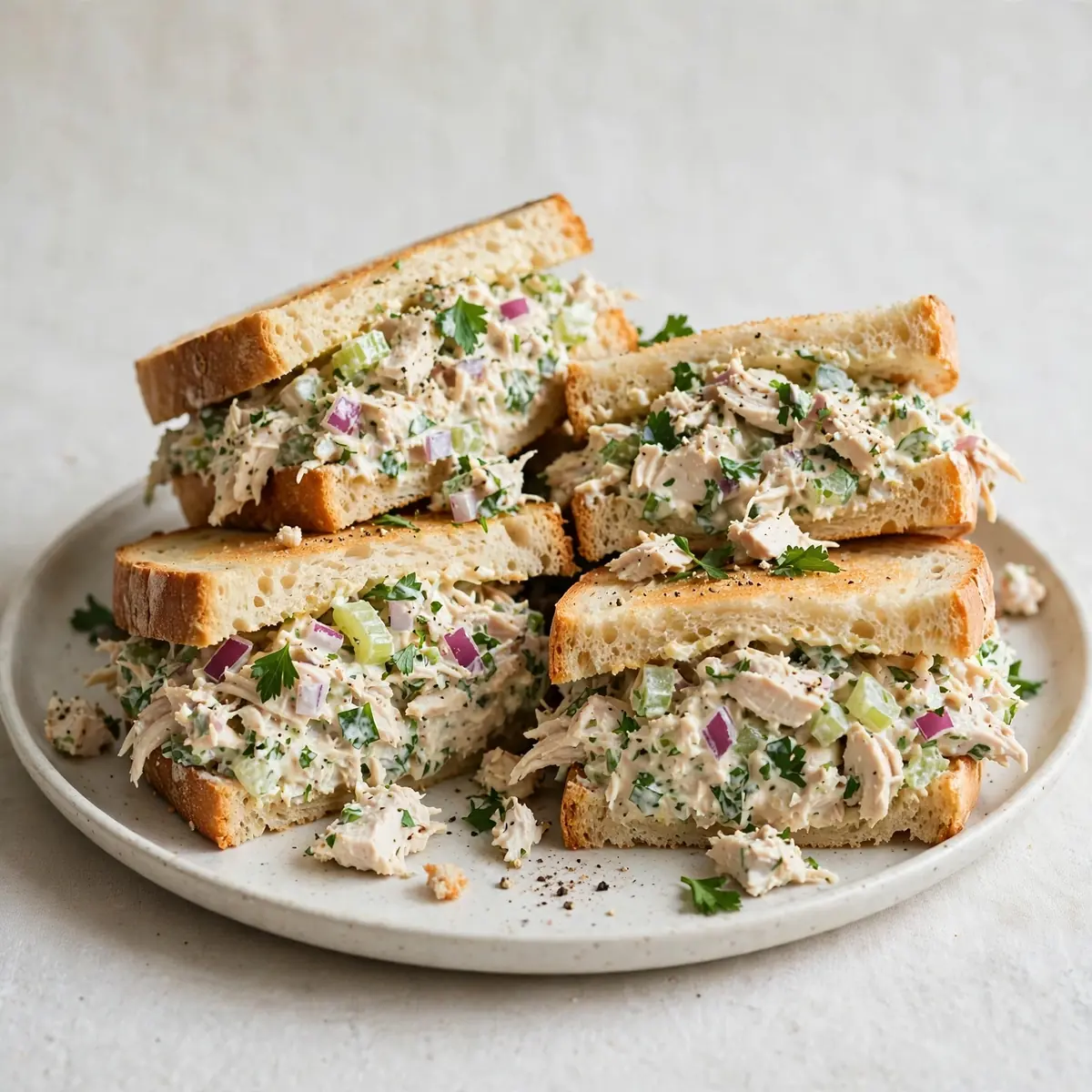 Quick Chicken Salad Sandwich For Busy Weeknights