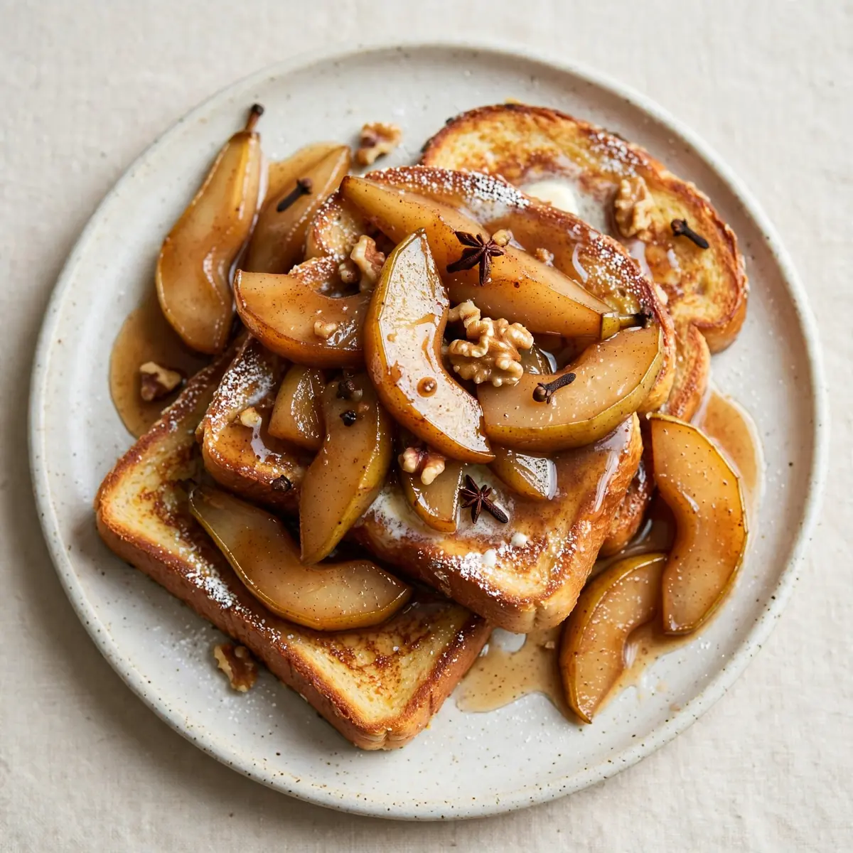 Quick Spiced Pear French Toast For Busy Nights