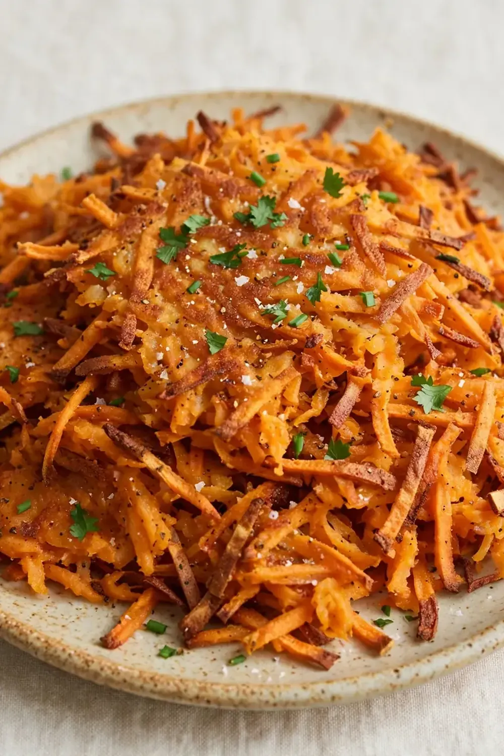 homemade sweet potato hash browns