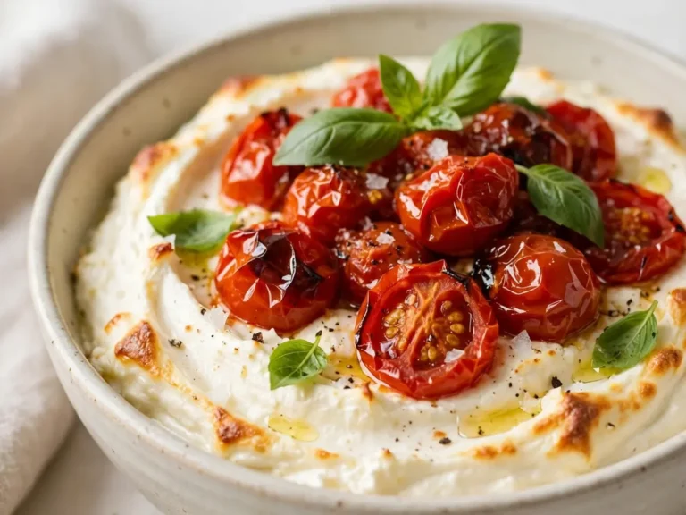Baked Feta and Tomato Appetizer Dip