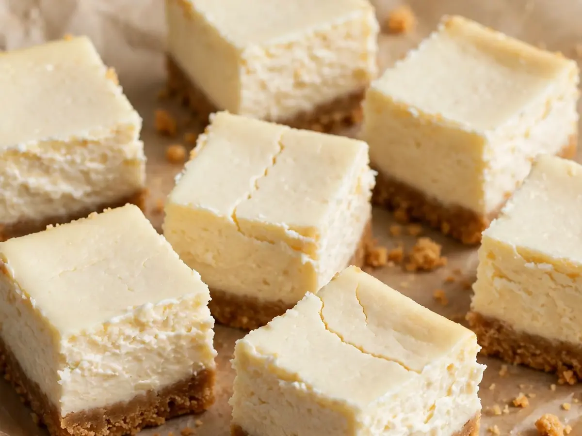 Homemade Graham Cracker Crust Cheesecake Bites