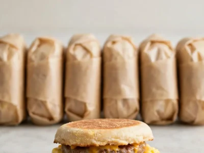 Make-Ahead Freezer Breakfast Sandwiches for School Mornings