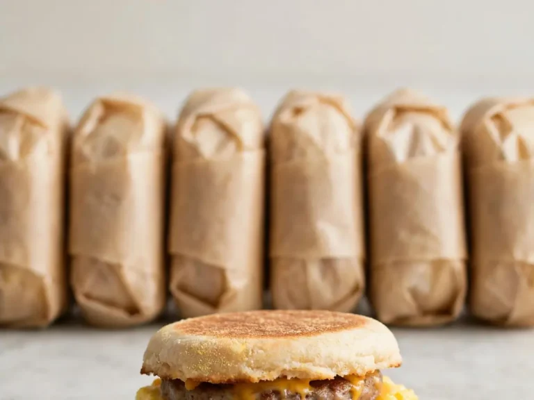 Make-Ahead Freezer Breakfast Sandwiches for School Mornings