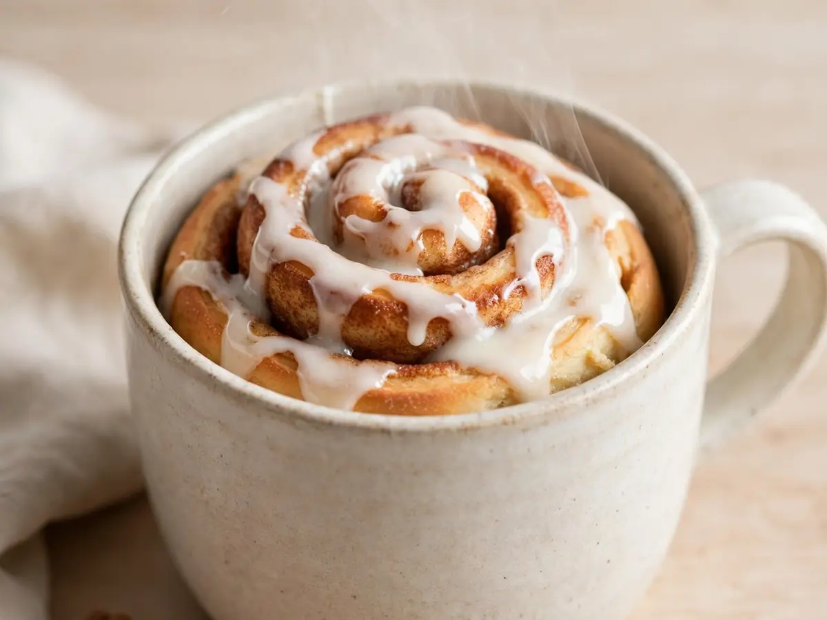 Single-Serve Mug Cinnamon Roll